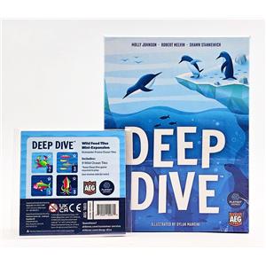 Deep Dive + Kickstarter Promo Wild Food Tiles Mini Expansion by AEG - SEALED
