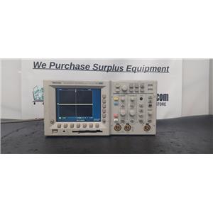 Tektronix TDS3012B-NV 2 Channel Digital Phosphor Oscilloscope (Broken Level Knob)