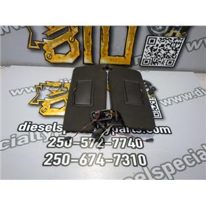 2011 2012 FORD F150 PLATINUM 3.5 V6 AUTO 4X4 SUNVISOR SET ( 2 ) BLACK OEM