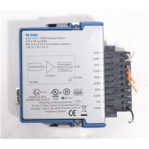 National Instruments NI-9263 Voltage Output Module 4 Outputs ±10V 100kS/s