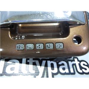 2011 2012 FORD F150 PLATINUM 3.5 V6 AUTO 4X4 LEFT DRIVER DOOR HANDLE W KEYPAD