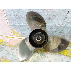 Boaters' Resale Shop of TX 2606 1301.14 SS "BALLISTIC" 3 BLADE 14-7/8RH15 PROP