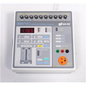 Bio-Tek 505 PRO Electrical Safety Analyzer