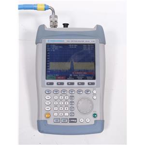 Rohde and Schwarz FSH6 100kHz - 6GHz Spectrum Analyzer AS-IS