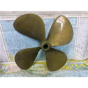 Boaters' Resale Shop of TX 2606 2001.61 FOUR BLADE 22LH26 PROP FOR 1-3/8" SHAFT