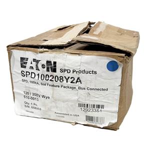 Eaton SPD100208Y2A 120/208V Wye 3 Phase 100kA Type 2 Surge Protection Device SPD