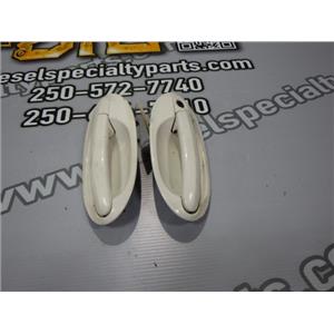 2006 2007 FORD FREESTAR SPORT 4.2 L AUTO FRONT EXTERIOR DOOR HANDLES PAIR OEM
