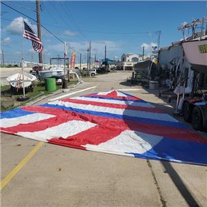 Assymetrical Spinnaker w 43-2 Luff from Boaters' Resale Shop of TX 2607 0401.91