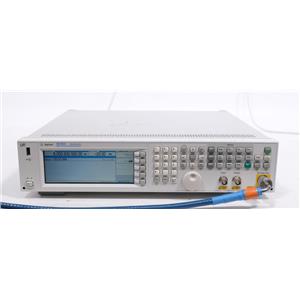 Agilent N5182A 6GHz MXG RF Vector Signal Generator OPT 099 506 ALB U01 U02 UNT