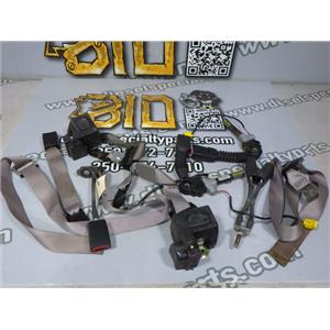 2002 2003 FORD F150 XLT 5.4 AUTO 4X4 EXTENDED CAB FRONT SEAT BELTS (GRAY) 3 PASS