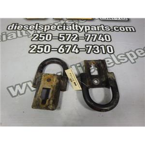 2012 2013 FORD F150 XLT 3.5 ECOBOOST AUTO 4X4 FRONT TOW RECOVERY HOOKS SET BLACK