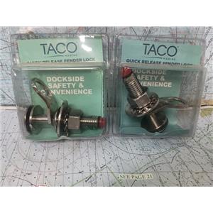 Boaters' Resale Shop of TX 2606 2704.01 TWO QUICK RELEASE FENDER LOCKS F16-0151-