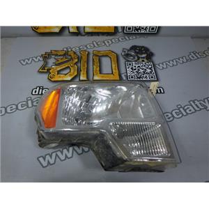 2012 2013 FORD F150 XLT 3.5 ECOBOOST AUTO 4X4 RIGHT HEADLIGHT  08-330-1143R