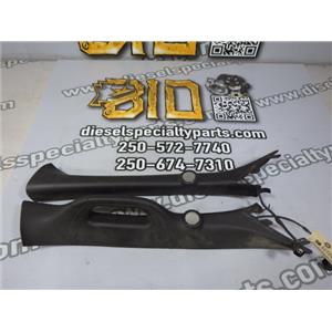 2012 2013 FORD F150 XLT 3.5 ECOBOOST AUTO 4X4 A PILLAR GRAB HANDLE SET (2) BLACK