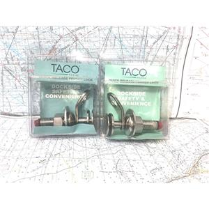Boaters' Resale Shop of TX 2606 2704.04 TWO QUICK RELEASE FENDER LOCKS F16-0151-