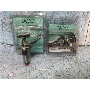Boaters' Resale Shop of TX 2606 2704.05 TWO QUICK RELEASE FENDER LOCKS F16-0151-