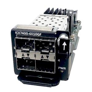 Brocade Communications Systems ‎ICX7400-4X10GF 4x 10 GbE SFP/SFP+ Switch Module