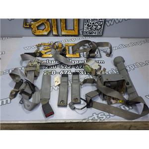 2003 2004 FORD F350 F250 XL 6.0 DIESEL ZF6 4X4 SEAT BELTS ( 6 PASSENGER ) GRAY