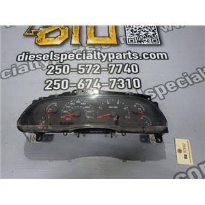 2003 2004 FORD F350 F250 XL 6.0 DIESEL ZF6 4X4 INSTRUMENT CLUSTER ( KM/H ) OEM