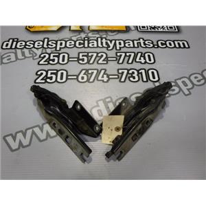 2005 2006 VOLKSWAGEN JETTA 1.9L DIESEL AUTO SEDAN HOOD HINGES SET (2) BLACK OEM