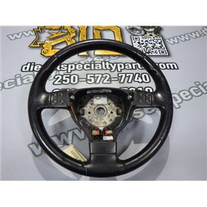 2005 2006 VOLKSWAGEN JETTA 1.9L DIESEL AUTO SEDAN STEER WHEEL W CONTROLS BLACK