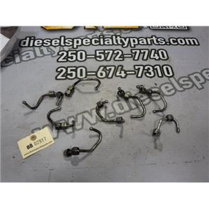 2008 2009 FORD F350 FX4 6.4 DIESEL AUTO 4X4 HIGH PRESSURE ENGINE FUEL LINES (8)