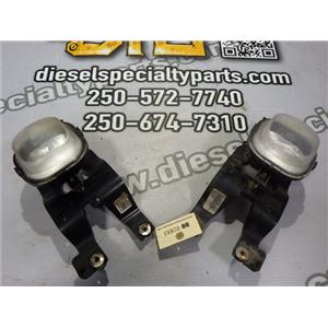 2008 2009 FORD F350 FX4 6.4 DIESEL AUTO 4X4 OEM FRONT BUMPER FOG LIGHTS SET