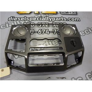 2008 2009 2010 FORD F350 FX4 6.4 DIESEL AUTO 4X4 CENTRE DASH BEZEL SILVER CARBON