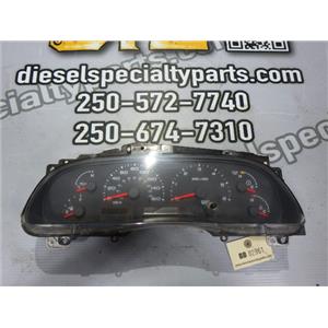 2001 2002 FORD F350 XLT 6.8 V10 AUTO 2WD OEM INSTRUMENT GAUGE CLUSTER KMH