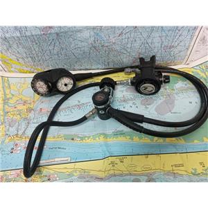 Boaters' Resale Shop of TX 2607 1808.02 ZEAGLE ONYX REGULATOR w SHERWOOD GAUGES