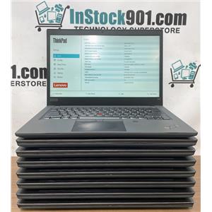LOT 8 Lenovo ThinkPad T14 Gen 2i 14" 1080p i7-1165G7 2.8GHz 16gb RAM 256gb SSD
