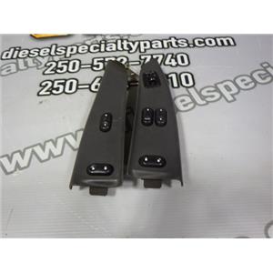 2001 2002 FORD F350 XLT 7.3 DIESEL AUTO 4X4 POWER WINDOW LOCK SWITCH SET ( 2 )