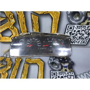2001 2002 FORD F350 XLT 7.3 DIESEL AUTO 4X4 INSTRUMENT GAUGE CLUSTER KM/H OEM