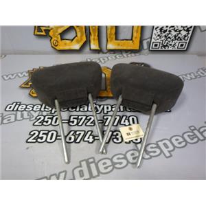 2001 2002 FORD F350 XLT 7.3 DIESEL AUTO 4X4 CLOTH HEADRESTS ( 2 ) EXT CAB FRONT