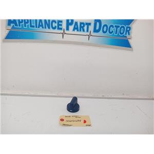 THERMADOR OVEN 00602689 BLUE STEEL CONTROL KNOB PURPLE INSERT USED