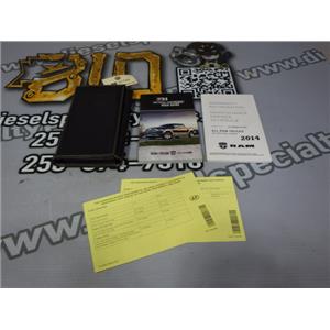 2013 2014 DODGE RAM 1500 SLT 5.7 HEMI AUTO 4X4 OWNERS MANUAL OPERATOR BOOK-CASE