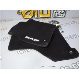 2013 2014 DODGE RAM 1500 SLT 5.7 HEMI AUTO 4X4 OEM BLACK CARPET FRONT FLOOR MATS