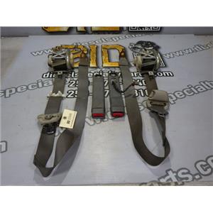 2007 2008 DODGE MEGACAB LARAMIE 1500 5.7 HEMI AUTO 4X4 FRONT SEAT BELTS (2) GRAY