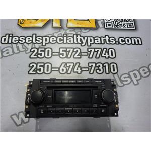 2007 2008 DODGE 1500 LARAMIE 5.7 HEMI AUTO 4X4 OEM STEREO 6 DISC CD RADIO DECK
