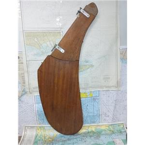 Boaters' Resale Shop of TX 2608 0104.01 WOODEN LIGHTING RUDDER ASSEMBLY ONLY