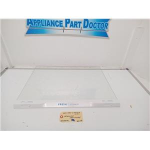 FRIGIDAIRE REF. 4056060785 5304534464 GLASS SHELF W/ HUMIDITY SLIDES NEW OB OEM