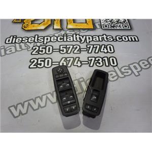 2008 2009 JEEP LIBERTY SPORT 3.7L V6 AUTO 4X4 FRONT WINDOW LOCK SWITCH SET (2)