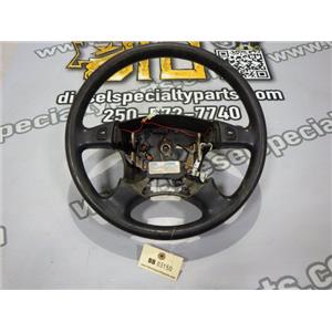 1995 1996 HONDA ACCORD EX-R 2.7L V6 AUTO STEERING WHEEL BLACK OEM