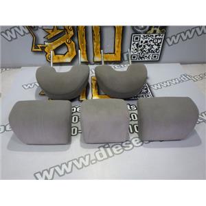 2006 2007 HONDA CIVIC 2DR COUPE 1.8L 4CYL AUTO HEADRESTS ( 5 ) SET CLOTH GRAY
