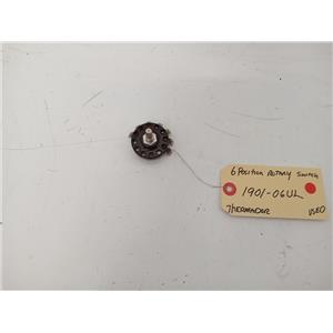 THERMADOR OVEN 19001-06UL 6 POSITION ROTARY SWITCH USED OEM