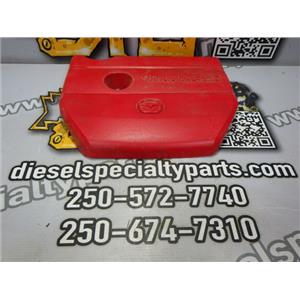 2011 2012 MAZDA 3 HATCHBACK 2.5 4CYL AUTO OEM PLASTIC ENGINE COVER PAINTED (RED)