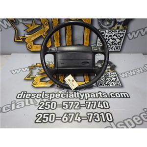 1994 1995 1996 FORD F150 BRONCO E150 OEM STEER WHEEL BLACK EXC CONDITION 9/10