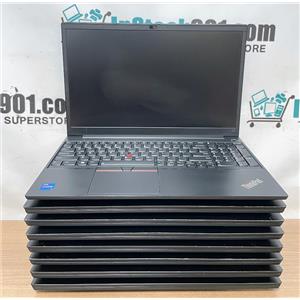 LOT 8 Lenovo ThinkPad E15 i5-11/i7-11 2.4GHz NO RAM NO SSD Please Read No Power!