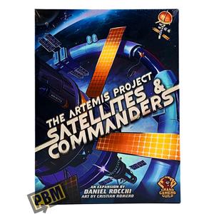 Artemis Project: Satellites & Commanders Expansion Kickstarter Version - SEALED