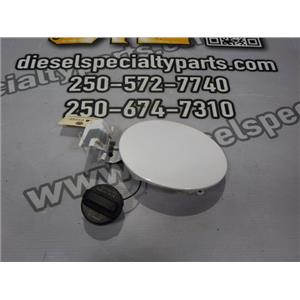 2011 2012 MAZDA 5 VAN 2.5L 4CYL MANUAL GAS CAP DOOR PANEL WHITE PAINT OEM